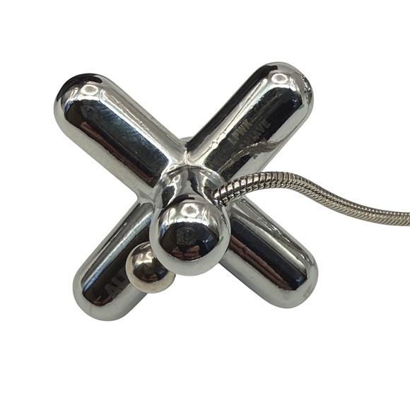 Alessi Tripod Trivet GCH01 Chrome LPWK Gabriele Chiave 2007 Italy w/ Box - Picture 7 of 16